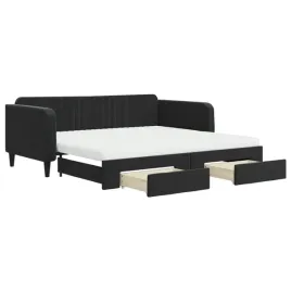 czarna-sofa-rozkladana-z-szufladami-i-materacami-223x110x75-cm