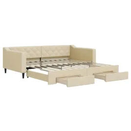 kremowa-lezanka-2-w-1-z-szufladami-wymiary-223-x-110-x-67-cm