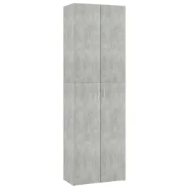 szafa-biurowa-minimalistyczna-z-5-polkami-szarosc-betonu-60x32x190-cm