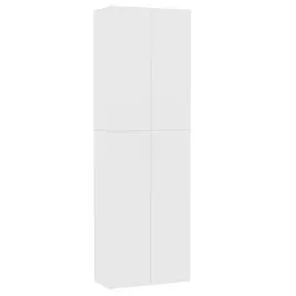 minimalistyczna-szafa-biurowa-z-5-polkami-biala-60x32x190-cm