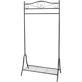 wieszak-na-ubrania-z-drazkiem-i-polka-stalowy-czarny-90x44x174-cm