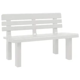 lawka-ogrodowa-z-polipropylenu-biala-110-x-52-x-71-cm