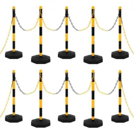 zestaw-slupkow-z-lancuchem-pe-zolto-czarny-90-cm-10-m