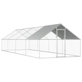 klatka-ogrodowa-dla-kurczat-z-dachem-pe-stal-galwanizowana-275x8x192-m