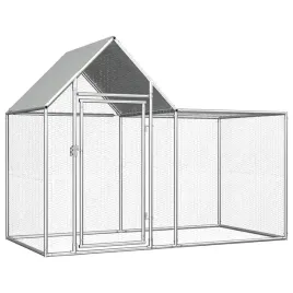 stalowy-kurnik-wodoodporny-2-x-1-x-15-m-srebrny