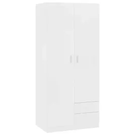 kompaktowa-szafa-biala-80-x-52-x-180-cm-z-2-szufladami-i-drazkiem