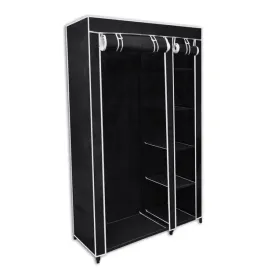 skladana-szafa-czarna-110-x-45-x-175-cm-z-tkaniny-i-stalowych-rurek