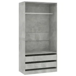 kompaktowa-szafa-betonowy-szary-100-x-50-x-200-cm-z-2-szufladami