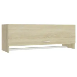 kompaktowa-szafka-dab-sonoma-100-x-325-x-35-cm-z-drazkiem-na-wieszaki