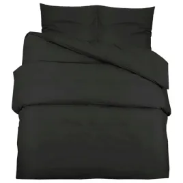 komplet-poscieli-bawelnianej-oeko-tex-czarny-260x240-cm-65x65-cm