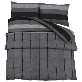 zestaw-poscieli-bawelnianej-elegancka-ciemnoszara-260x240-cm-65x65-cm