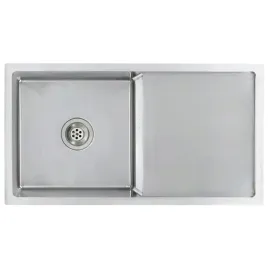 srebrny-zlew-kuchenny-87x44x20-cm-stal-nierdzewna-x-flume