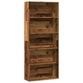 regal-biblioteczny-80-x-30-x-189-cm-kolor-stare-drewno-5-przegrodami