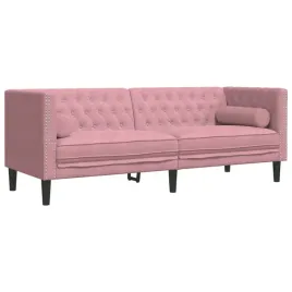 sofa-chesterfield-3-osobowa-aksamit-rozowy-194x745x705-cm