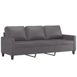sofa-3-osobowa-szara-z-sztucznej-skory-wymiary-198-x-77-x-80-cm