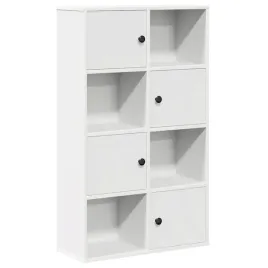 bialy-regal-na-ksiazki-60-x-24-x-1015-cm-z-materialu-drewnopochodnego
