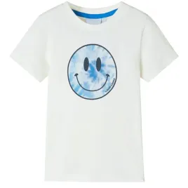 dzieciecy-t-shirt-ecru-z-nadrukiem-usmiechnietej-buzki-rozmiar-140