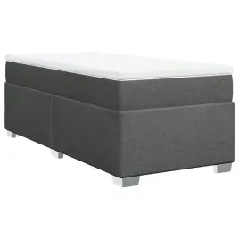 lozko-kontynentalne-200-x-90-x-46-cm-ciemnoszare-z-materacem-i-topperem