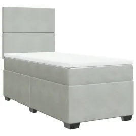 lozko-kontynentalne-jasnoszare-190-x-90-x-1405-1505-cm-z-materacem-i-topp