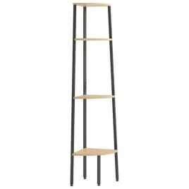 regal-narozny-4-poziomowy-ze-stali-jasnobrazowy-czarny-455x315x150-cm