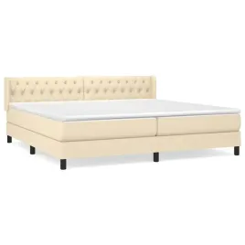 lozko-kontynentalne-203-x-203-x-78-88-cm-kremowe-z-2-materacami-100-x-20