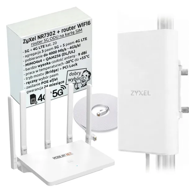 Domowy MODEM ROUTER kartę SIM 4G LTE WIFI Play Plus Orange NJU T-mobile