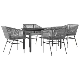 zestaw-mebli-ogrodowych-czarny-stol-140x70x74-cm-szare-krzesla-63x63x8