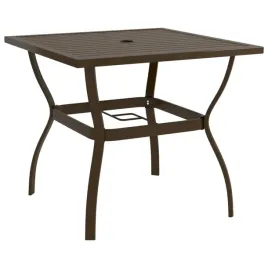 stol-ogrodowy-brazowy-stal-malowana-proszkowo-815-x-815-x-72-cm