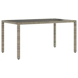 stol-ogrodowy-szary-150-x-90-x-75-cm-rattan-pe-szklo-hartowane-stal