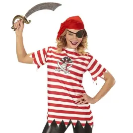 stroj-piratki-tshirt-w-paski-bandana-opaska-m-l