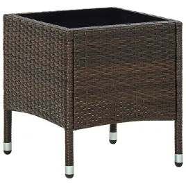 stol-ogrodowy-z-rattanu-pe-i-szklanym-blatem-brazowy-40x40x45-cm