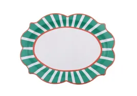 taca-papierowa-dolce-vita-zielona-36-x26-cm-2-szt