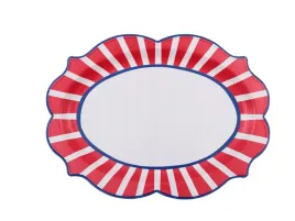 taca-papierowa-dolce-vita-czerwona-36-x26-cm-2-szt