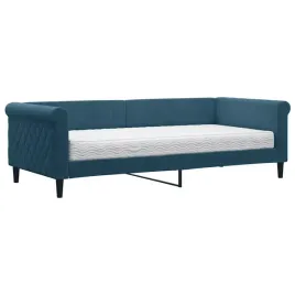 niebieska-kanapa-z-funkcja-spania-i-materacem-229-x-100-x-68-cm