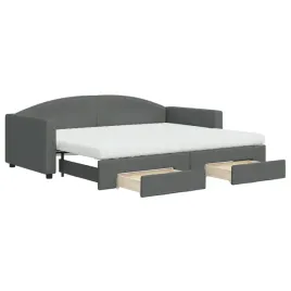 rozkladana-lezanka-z-szufladami-ciemnoszara-223-x-100-x-75-cm