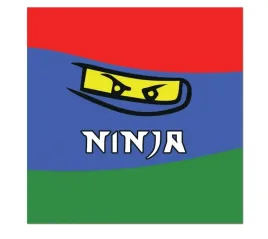 serwetki-urodzinowe-ninja-klocki-33-x-33-cm-12-szt