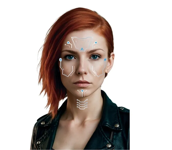 futuristic-face-tattoo-sheet-20x20-cm