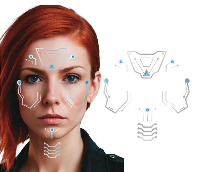 futuristic-face-tattoo-sheet-20x20-cm