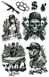sztuczne-tatuaze-gangsterskie-gangsta-14-x-30-cm-8-szt-tattoo-stan-nowy