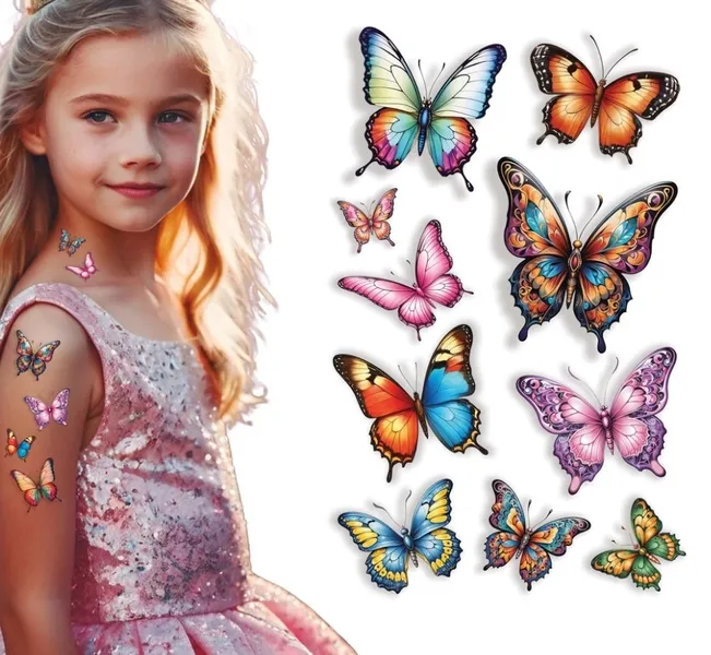 butterfly-tattoo-sheet-14x30-cm