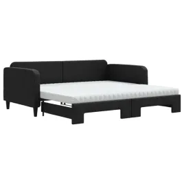 czarna-lezanka-2-w-1-z-materacami-piankowymi-223-x-110-x-75-cm