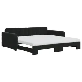 czarna-lezanka-2-w-1-z-materacami-piankowymi-223-x-110-x-71-cm