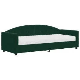 ciemnozielona-lezanka-2-w-1-z-materacem-222-x-100-x-75-cm
