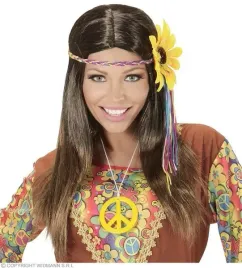 peruka-hippie-hipiska-hipiski-z-opaska-brazowa