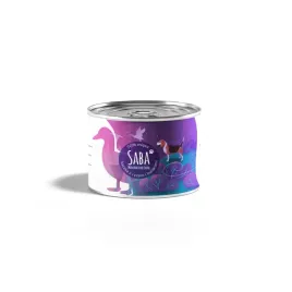 karma-mokra-dla-psa-monoproteinowa-kaczka-z-buraczkami-87percent-miesa-410g-saba