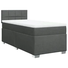 lozko-kontynentalne-200-x-80-x-1005-cm-ciemnoszare-z-materacem-i-topperem