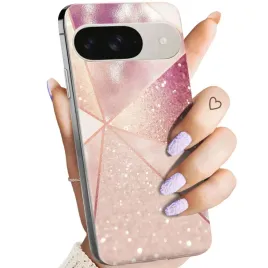 etui-do-google-pixel-9-wzory-rozowe-zloto-roz-obudowa-pokrowiec-case