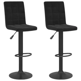 czarne-stolki-barowe-z-aksamitu-regulowane-40-x-52-x-1025-1245-cm