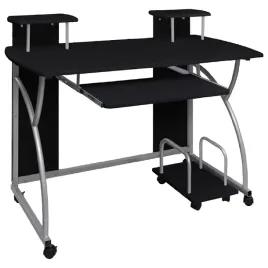 biurko-komputerowe-z-polkami-i-kolkami-czarne-110-x-52-x-885-cm