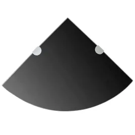 czarna-narozna-polka-szklana-25-x-25-cm-hartowane-szklo-2-szt